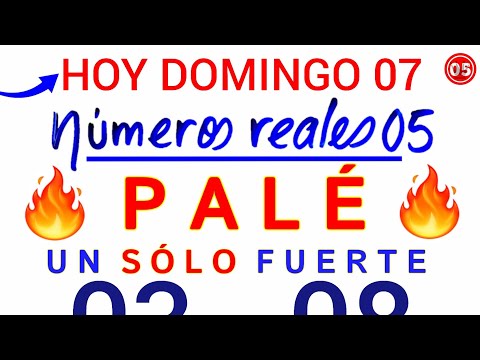 Qué PALÉ y SÚPER que SALEN HOY DOMINGO 07 de JULIO/ PALÉ y SÚPER para hoy DOMINGO 07 de JULIO 2024