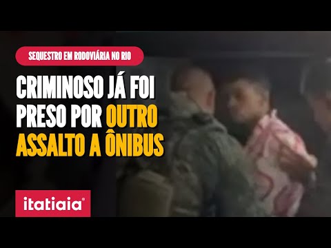 SEQUESTRO DE ÔNIBUS NO RIO: CRIMINOSO ESTAVA TENTANDO FUGIR DO ESTADO APÓS DESENTENDIMENTO