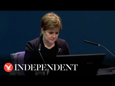 Nicola Sturgeon breaks down in tears during Covid inquiry