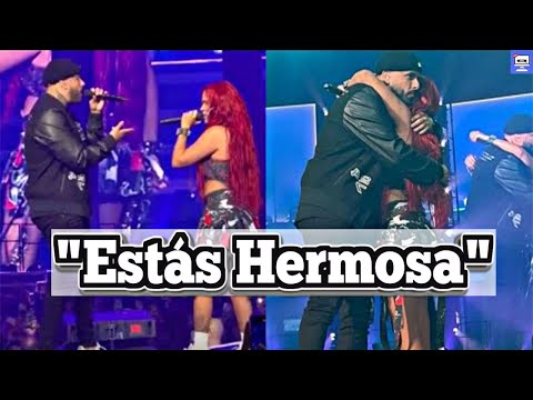 Karol G Y Nicky Jam Juntos En Su Concierto En Miami