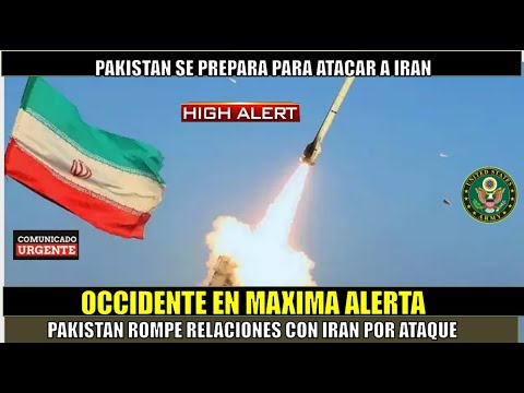 URGENTE! Ataque ae?reo irani? Pakistan se prepara a ATACAR occidente en ALERTA