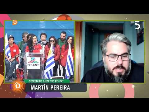 Martín Pereira - Secretario Ejecutivo del PIT-CNT | Buscadores | 25-04-2022