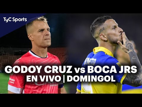 BOCA JRS vs GODOY CRUZ  EN VIVO en TyC Sports | Domingol