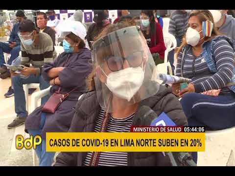 Alerta roja en Lima Norte por incremento de casos COVID-19