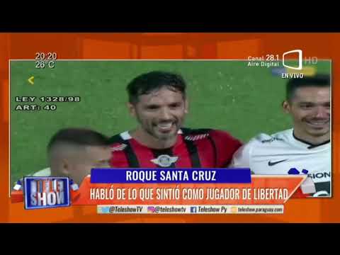 Roque Santa Cruz  Habló de lo que sintió como jugador de Libertad