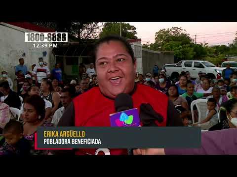 ENATREL rehabilita alumbrado público en barrios de Managua - Nicaragua