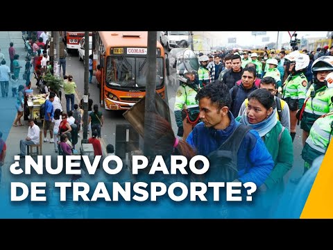 PARO DE TRANSPORTISTAS: ANUNCIAN PARALIZACIÓN NACIONAL ESTE 10 DE OCTUBRE