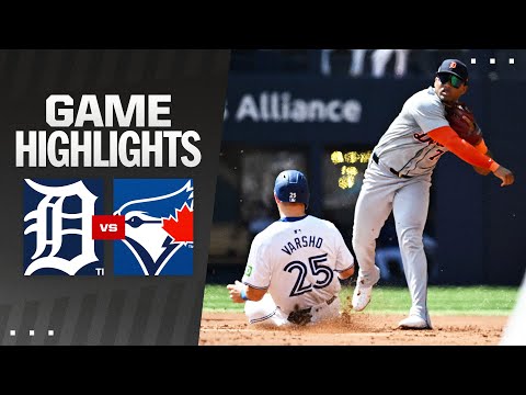 Tigers vs. Blue Jays Game Highlights (7/20/24) | MLB Highlights