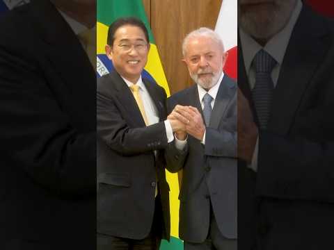 Japan's Kishida Meet's Brazil's Lula on First Trip to Latin America