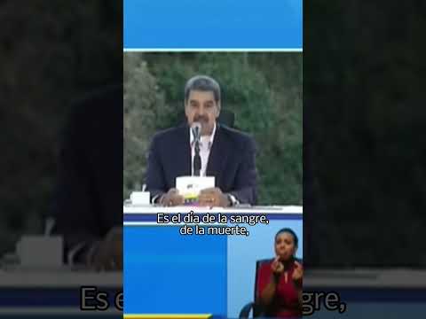 Maduro critica que España celebre el 12 de octubre