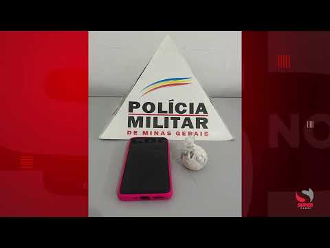 Polícia Militar apreende porção de cocaína em Taparuba