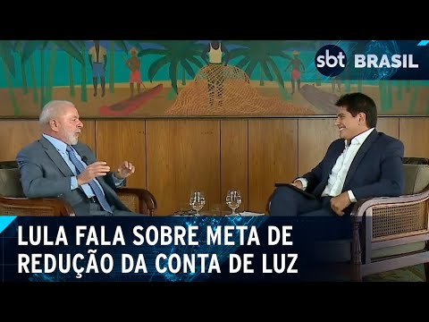 Lula defende redução da conta de luz como uma das principais metas da gestão | SBT Brasil (11/03/24)