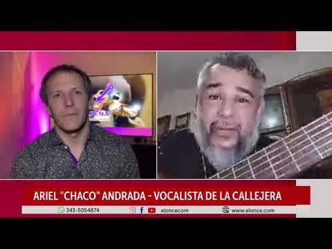 La cuarentena nos fortaleció para componer, expresó a Elonce TV Chaco Andrada
