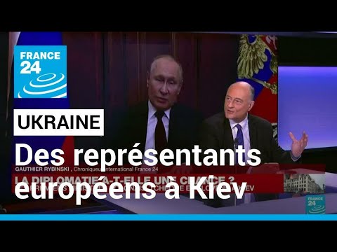Guerre en Ukraine : des représentants européens se rendent à Kiev pour témoigner de leur soutien