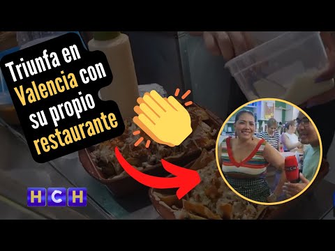Catracha triunfa en Valencia con restaurante de comida hondureña