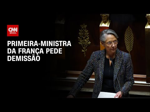 Primeira-ministra da França pede demissão | CNN PRIME TIME