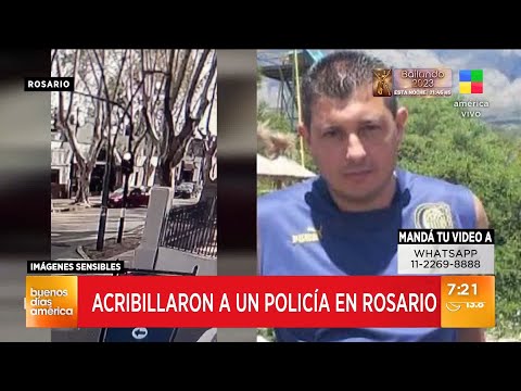 Rosario: acribillaron a un policía