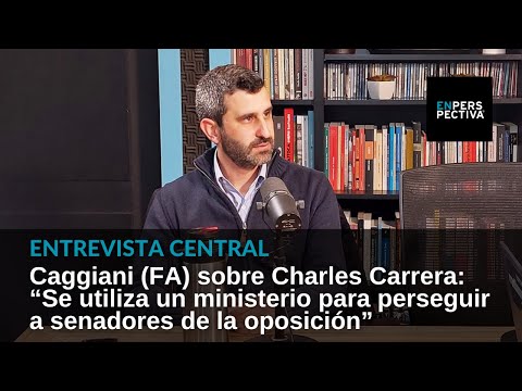 Daniel Caggiani (FA): Su trayectoria, la renovación del MPP y el caso Charles Carrera