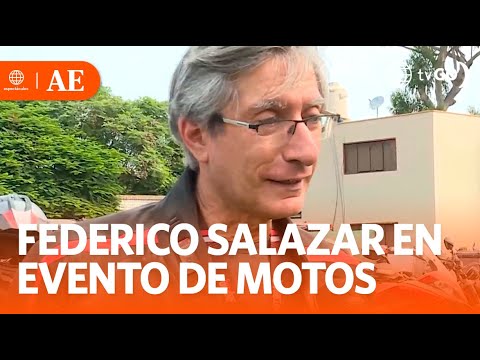 Federico Salazar y su pasión por las motocicletas | América Espectáculos (HOY)