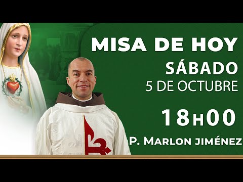 Misa de hoy 18:00 | Sábado 5 de Octubre #rosario #misa