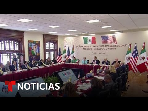 En México, funcionarios del Gobierno de Biden para hablar de seguridad, armas y narcotráfico