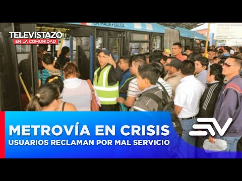 Metrovía: Crisis y mal servicio | Televistazo | Ecuavisa