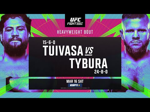 UFC Vegas 88: Tuivasa vs Tybura - March 16 | Fight Promo
