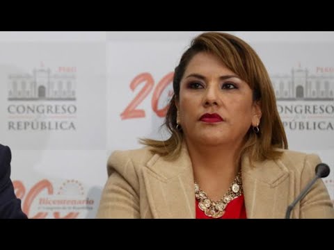 Congresista Digna Calle se pronuncia tras denuncia por trabajar desde Estados Unidos