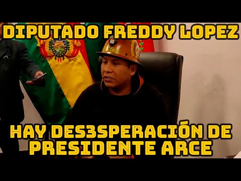 DIPUTADO FREDDY LOPEZ RESPONDE FUERTE JUAN CARLOS HUARACHI NO QUERIA RECUPERAR DEMOCRACIA