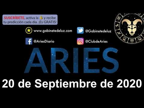 Horóscopo Diario - Aries - 20 de Septiembre de 2020