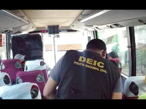 PNC interceptó buses para retener a personas indocumentadas
