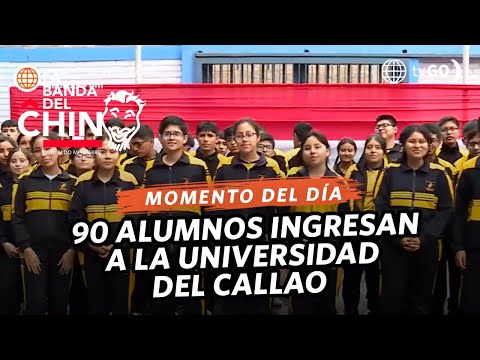 La Banda del Chino: Colegio rompe récord y hace ingresar a 90 escolares a la universidad (HOY)