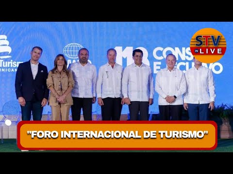 En vivo presentamos el foro internacional de turismo sostenible de la república dominicana