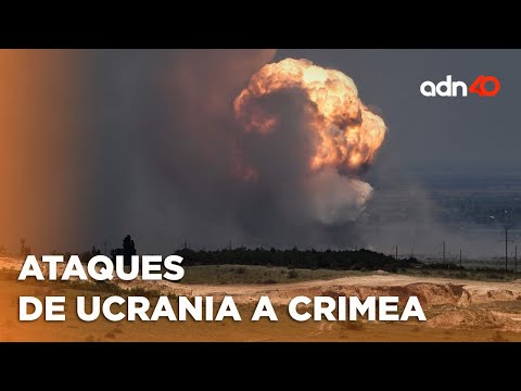 Así fueron los ataques de Ucrania a Crimea