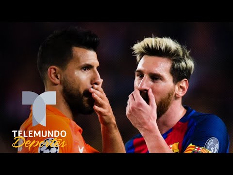 Kun Agüero quería jugar junto a Messi en el Barça | Telemundo Deportes