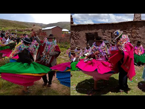 Bella cultura milenaria  PALLA PALLA, una hermosa danza pinquillada en CANTAPA - LAJA.
