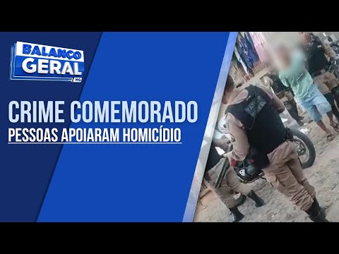 FAMÍLIA DE SUSPEITOS DE HOMICÍDIO COMEMORA MORTE DA VÍTIMA