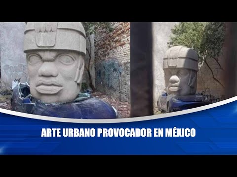 Arte urbano provocador en México