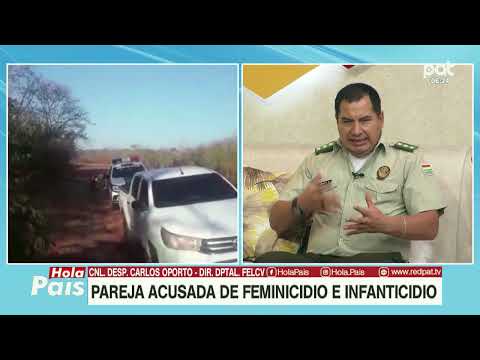 PAREJA ACUSADA DE FEMINICIDIO E INFANTICIDIO EN SAN IGNACIO DE VELASCO