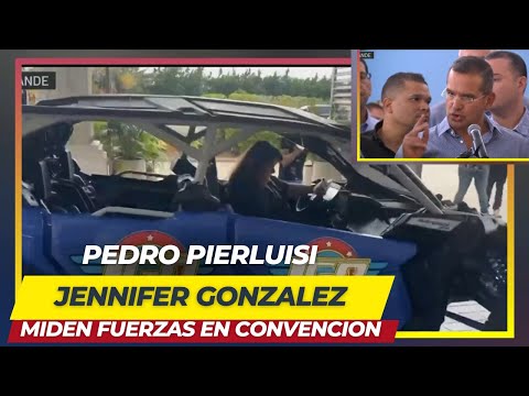 MIDEN FUERZAS PEDRO PIERLUISI Y JENNIFER GONZALEZ EN CONVENCION PNP
