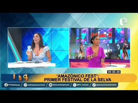 Pamela Acosta y Roció Miranda listas para romperla con sus bailes en festival de la Amazonía