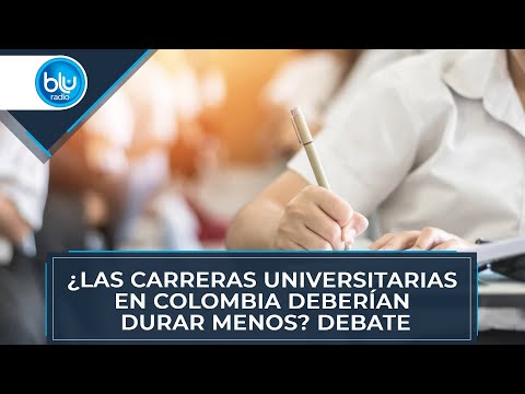 ¿Las carreras universitarias en Colombia deberían durar menos? Debate