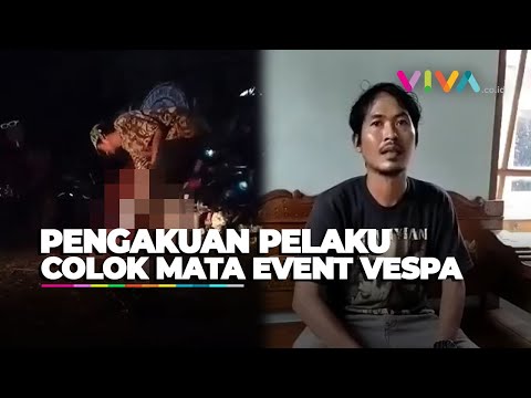 Pengakuan Mencengangkan Pelaku Pencongkelan Mata di Event Vespa