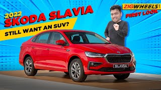 Skoda Slavia First Look Review | What Works & What Doesn’t! | Design, Features, Specifications