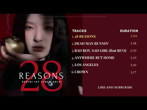 28 REASONS FULL ALBUM - SEULGI (슬기)