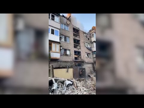 Al menos cinco muertos por un ataque sobre un edificio residencial en Pokrovsk