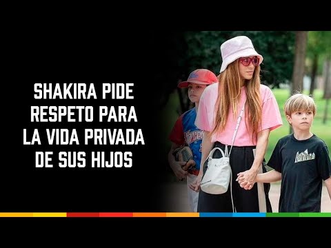 “Milan y Sasha han llorado de miedo”: Shakira un día antes del inicio de clases de sus hijos dice...