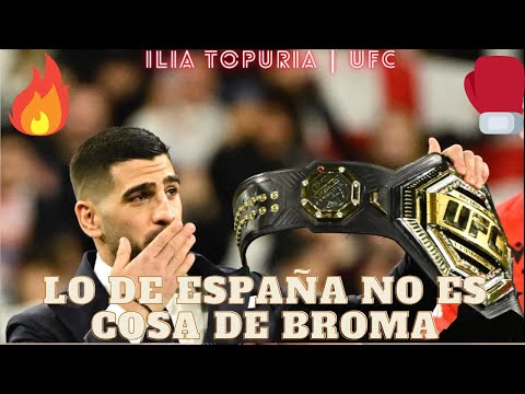 ILIA TOPURIA: ¿cuando sería UFC España?