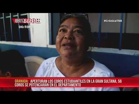 MINED lanza en Granada los coros estudiantiles – Nicaragua