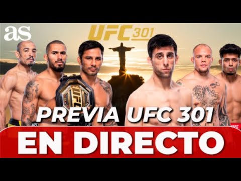 PREVIA UFC 301 en VIVO | PANTOJA vs ERCEG y MARTÍNEZ vs JOSÉ ALDO en directo